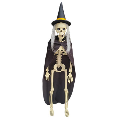 Halloween Decorations Halloween Skeletons Decorate  With Movable Joints Scary Human Skeleton Ornaments Holiday Decoration Props