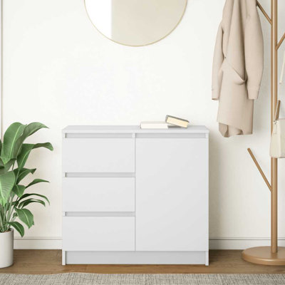 Sideboard With Drawer 71X35x65 Cm Engineered Wood