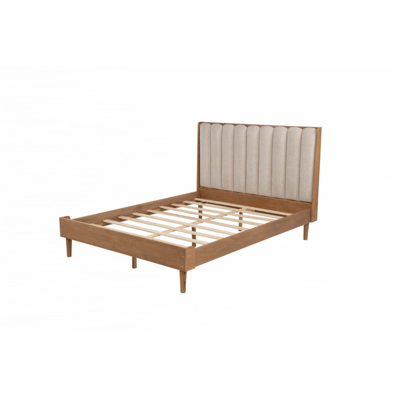 Tête de lit tapissier en bois, Grand