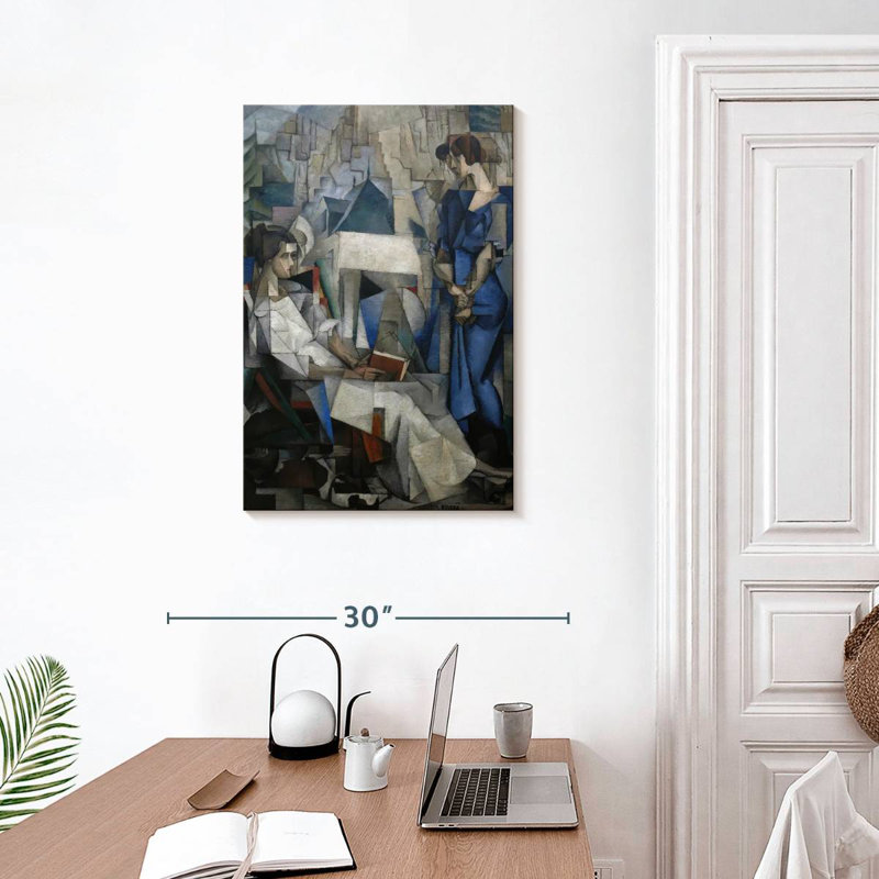 Portrait de deux femmes Avery, H 30 po x l 20 po