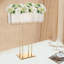 2 pièces fleur support, mariage cristal centres de table, mariage centres de table