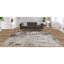 Tapis abstrait beige / brun tissé à la main Himalayan-65277123