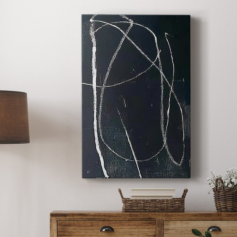 ABSTRACT Series DCXIX -Custom Wrapped Gallery Cavas, 48" H x 32" W