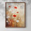 FLORAL Series CECLI - Impression encadrée de qualité supérieure - Prêt à accrocher - Aucun clou requis-2055714921-2055714928