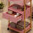 3-Tier Potable Station Rolling Cart with Locking Wheel, Mobile Storage for Salon, Spa, Office-1982123014