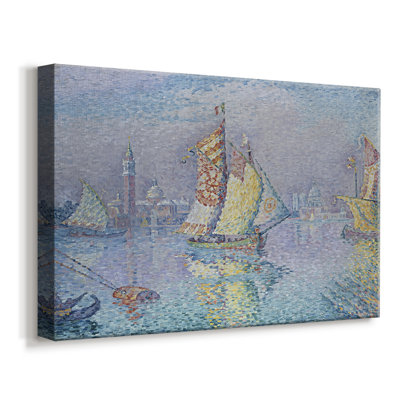 Le Grand Canal, Venise-Paul Signac-Toile tendue avec châssis-1905