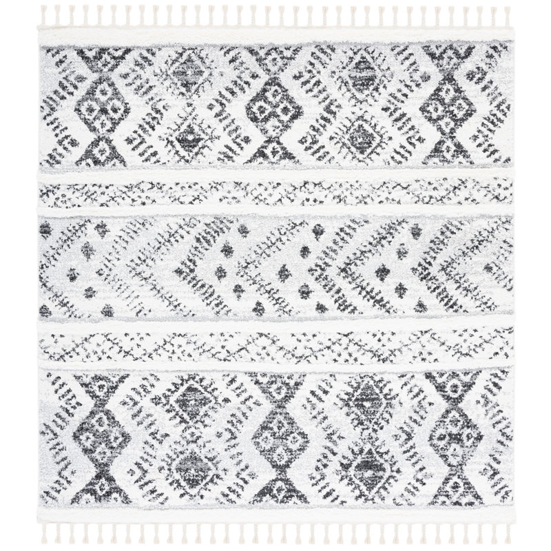 Tapis à poils longs Wiebe, Carré 6 pi 7 po