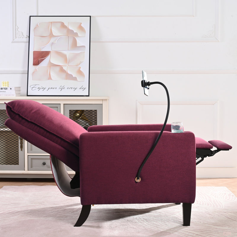 Fauteuil inclinable manuel, Rouge