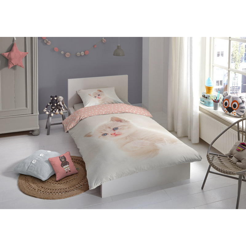 Animal Print Duvet Cover Set with Pillowcases