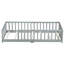 Lit simple en bois massif pour lit de transition pour tout-petit avec clôture sans porte-1131142840