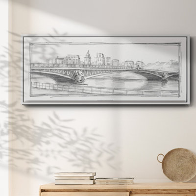 Pont Mirabeau- Framed Canvas