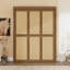 Lit escamotable en bois massif avec meuble-lit escamotable parfait pour la chambre d'amis-2094599696-2094599697