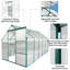 Spacieuse serre en polycarbonate avec des caractéristiques avancées pour le jardinage à l'année-112357609-112357613