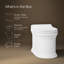 Toilette allongée une pièce à double chasse Claude by Studio McGee-128981837