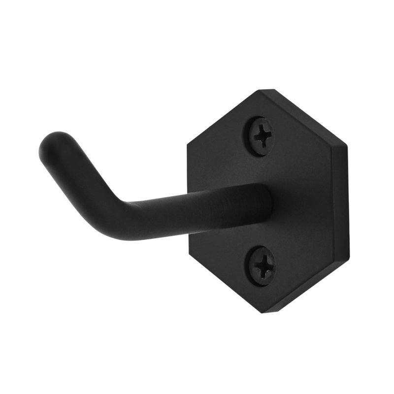 Brusque Robe Hook, Black