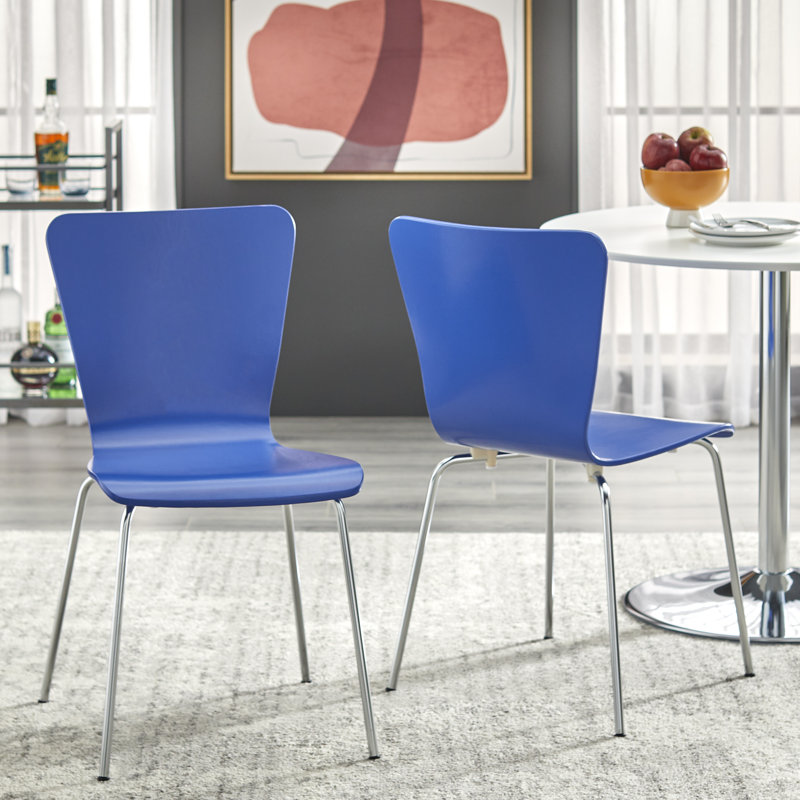 Chaise d'appoint Deantrei, Bleu