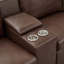 Canapé modulaire inclinable électrique en cuir véritable de qualité supérieure avec repose-pieds réglables et disposition moderne en forme de U-2083923039