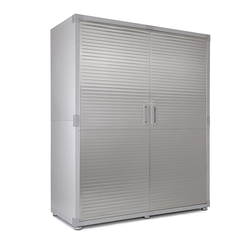 Armoire de rangement verrouillable en acier massif, Granit