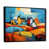 Black Floater Framed selected