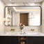 Miroir de salle de bain mural Cozy Design-102799398-102799395-102799396