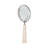 Decorative Round Glass Magnifying Glass Object with Resin Handle for Home Decor - Sculptural Figurine Accent for Decorations for Living Room - Ivory-2075589214