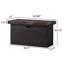 Rectangular Fire Pit With 50,000 , Magnesium Oxide, Brown, Outdoor Captivating Aspect Heat Companion