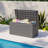 100 Gallons Water Resistant Resin Lockable Deck Box-93917737