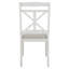 Ensemble de table de salle à manger 5 pièces avec table ronde extensible et 4 chaises rembourrées pour une utilisation polyvalente dans les salles à manger et les salons-393670103