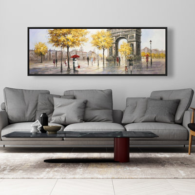 «Arc De Triomphe To Paris» sur toile