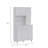 Tigard 1-Shelf 1-Drawer Pantry Cabinet White