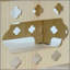 Table basse ovale-130020411