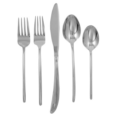 Charlton Home® Rihamna Stainless Steel Flatware Set