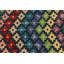 Tapis à motif de chevrons en laine noué à la main 3 pi 4 po x 4 pi 8 po Laudalino