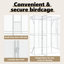 214cm Galvanized Steel Bird Cage Stand Bird Cage