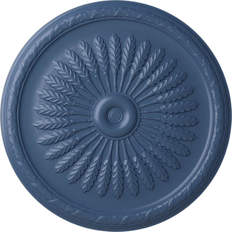 Endurathane Juniper Ceiling Medallion, 36"OD x 1 1/2"P (Fits Canopies up to 7"), Hand-Painted Americana Finish, Americana