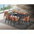 Eliora Black Finish Dining Table