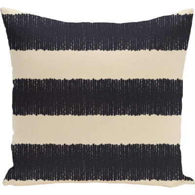  Housse et insert de coussin carré à rayures torsadées