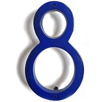 Metal Floating Mount House Number