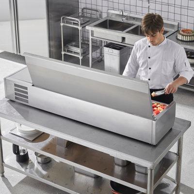 VEVOR Refrigerated Display Case - 65''