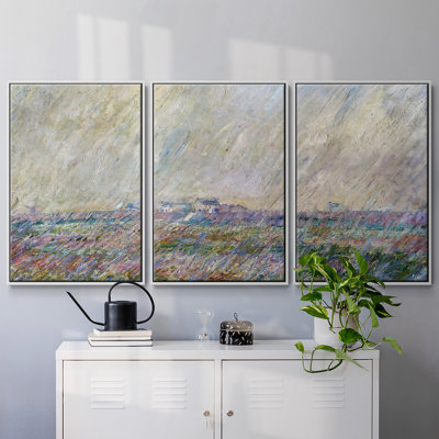 " The Rain, 1886 " 3 - Pieces