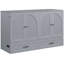 Grand lit gris avec tiroir pratique et pratique pour l'organisation de grands tiroirs-1003841252-1003841251