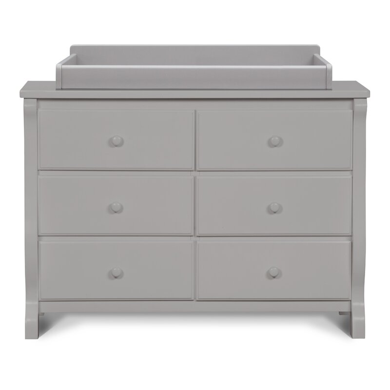 Delta Children Universal 6 Drawer Changing Table Dresser & Reviews 