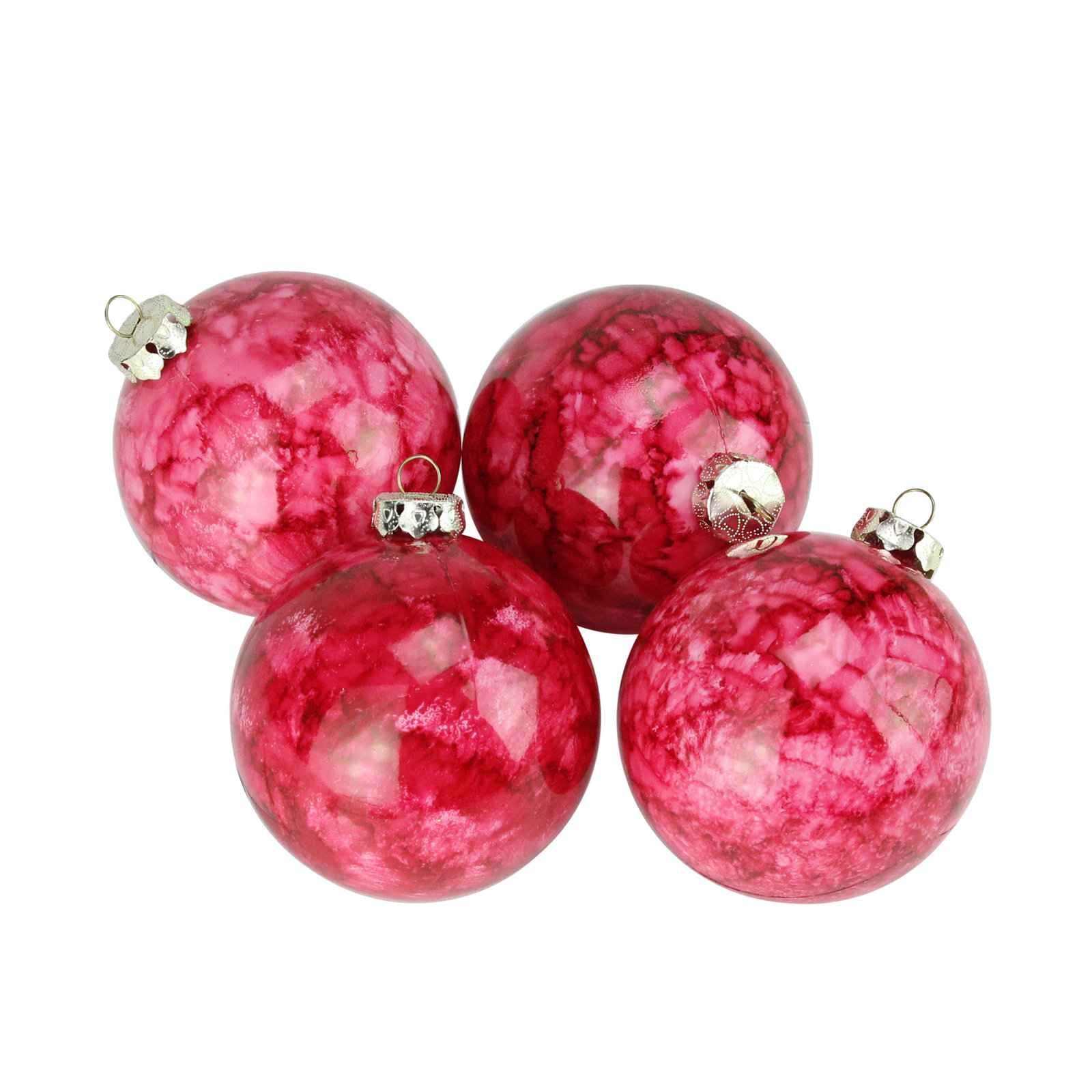 3" Shatterproof Bauble, Crimson Red