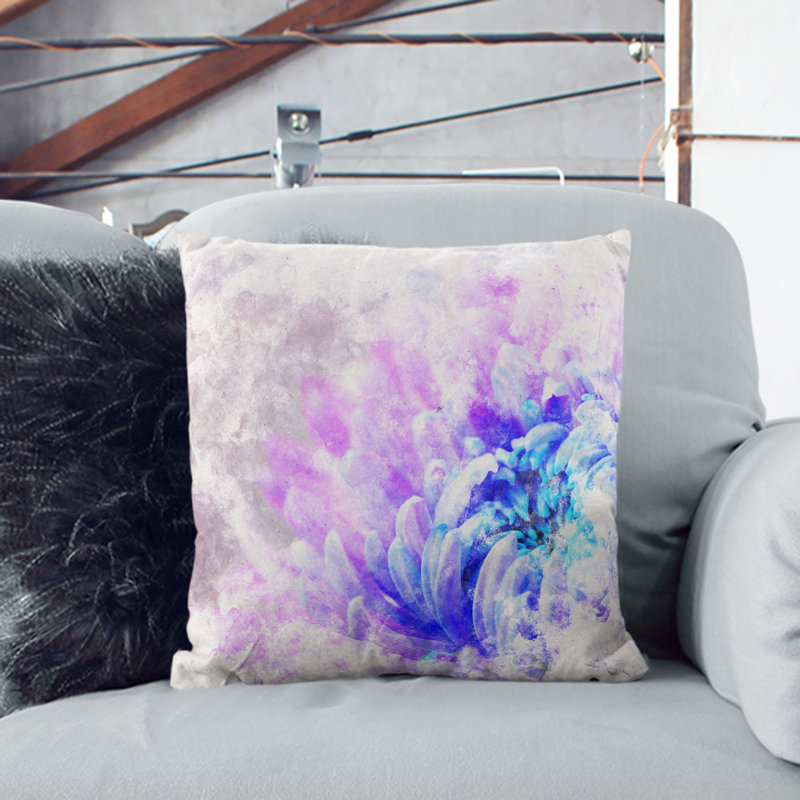 Square Throw Cushion, 40cm H x 40cm W x 15cm D