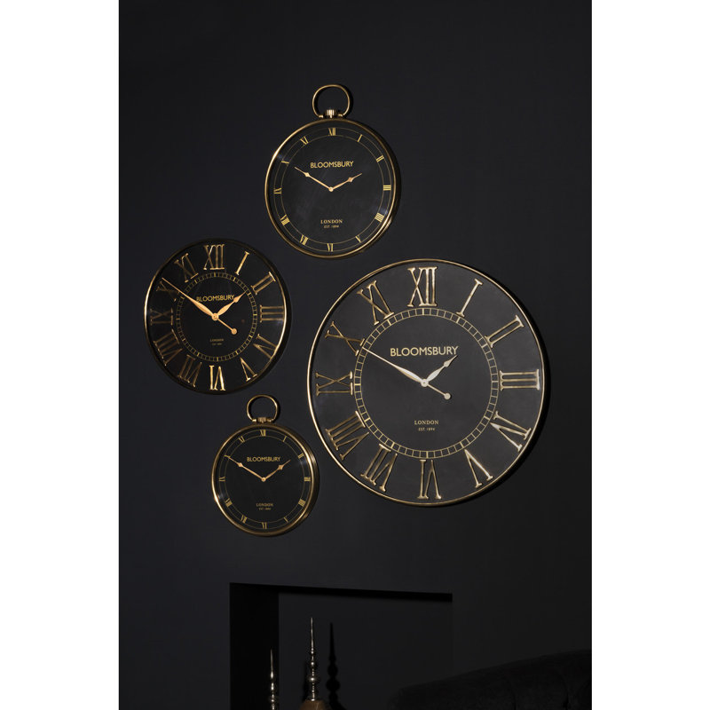 Brookvale Metal Wall Clock
