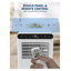 10,000 BTU Portable Air Conditioner, Remote Control, Ultra-Quiet, Cools up to 450 Sq. Ft
