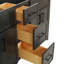 Design House Dawson l 60 po x P 21 po x H 34 po. Meuble-lavabo entièrement assemblé en fer Sherwin-Williams® avec quincaillerie noir mat (228453-IO-FA)-126080758-126283084
