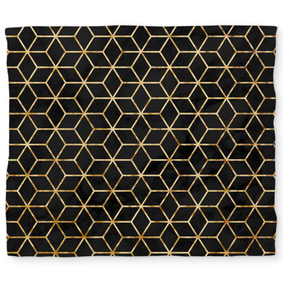 Symmetry Modern Livingroom Patterns King Duvet Cover - White