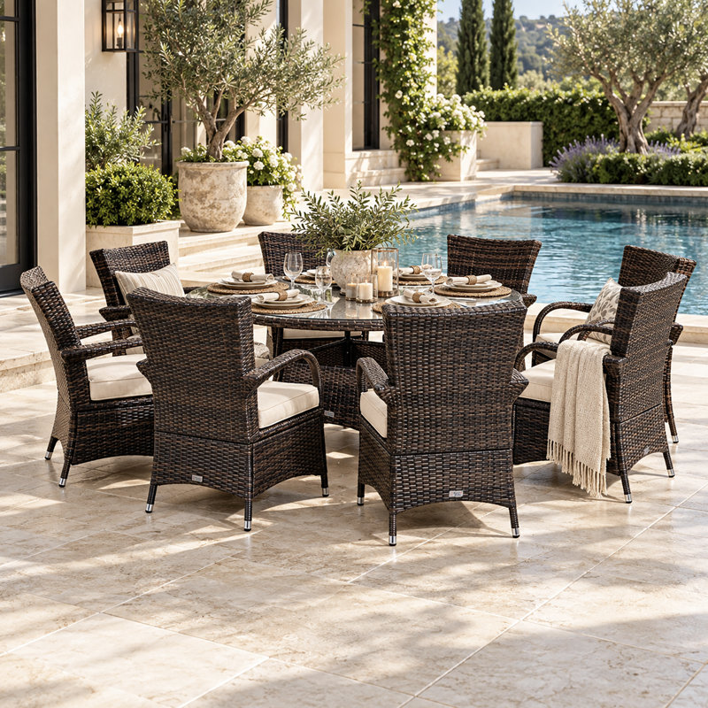 Patio Dining Set Table,