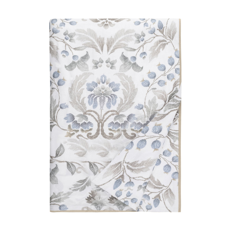 Beatrice Duvet Cover, California King Duvet Cover, Beatrice / Flax